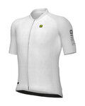 ALÉ Cycling short sleeve jersey - SILVER COOLINGR-EV1 - white