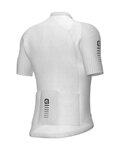 ALÉ Cycling short sleeve jersey - SILVER COOLINGR-EV1 - white