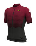 ALÉ Cycling short sleeve jersey - PRR MAGNITUDE - bordeaux