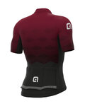 ALÉ Cycling short sleeve jersey - PRR MAGNITUDE - bordeaux