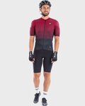 ALÉ Cycling short sleeve jersey - PRR MAGNITUDE - bordeaux