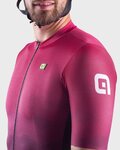 ALÉ Cycling short sleeve jersey - PRR MAGNITUDE - bordeaux