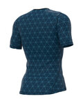ALÉ Cycling short sleeve t-shirt - QUARK - blue