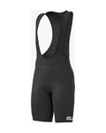 ALÉ Cycling bib shorts - BIMBO - black/white