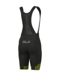 ALÉ Cycling bib shorts - PRS MASTER 2.0 - black/yellow