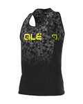 ALÉ Cycling tank top - RUNNING  TRIANGLE - black
