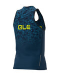 ALÉ Cycling tank top - RUNNING  TRIANGLE - blue