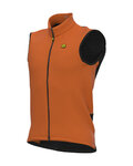 ALÉ Cycling gilet - GUSCIO VENTO 2.0 - brown