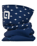 ALÉ Cycling neckwarmer - STARS TUBOLAR - blue/white