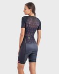 ALÉ Cycling skinsuit - TRIATHLON  MAUI LONG TRI LADY SS - black/pink
