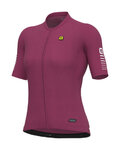 ALÉ Cycling short sleeve jersey - R-EV1  SILVER COOLING LADY - pink
