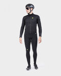 ALÉ Cycling thermal jacket - R-EV1 URAGANO - black