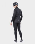 ALÉ Cycling thermal jacket - R-EV1 URAGANO - black
