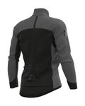 ALÉ Cycling thermal jacket - R-EV1 URAGANO - grey
