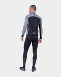ALÉ Cycling thermal jacket - R-EV1 URAGANO - grey