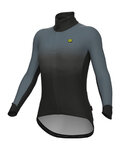 ALÉ Cycling thermal jacket - PR-S GRADIENT - black/grey
