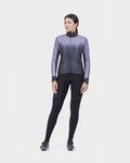 ALÉ Cycling thermal jacket - PR-S GRADIENT - black/grey
