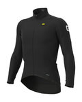 ALÉ Cycling winter long sleeve jersey - R-EV1 THERMAL - black