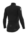 ALÉ Cycling winter long sleeve jersey - R-EV1 THERMAL - black