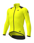 ALÉ Cycling winter long sleeve jersey - R-EV1 THERMAL - yellow