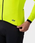 ALÉ Cycling winter long sleeve jersey - R-EV1 THERMAL - yellow