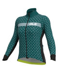 ALÉ Cycling thermal jacket - PR-R GREEN HELIOS - green