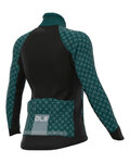 ALÉ Cycling thermal jacket - PR-R GREEN HELIOS - green
