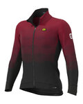 ALÉ Cycling thermal jacket - PR-R MAGNITUDE - bordeaux