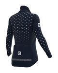 ALÉ Cycling thermal jacket - PR-R STARS - blue/white