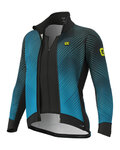ALÉ Cycling thermal jacket - PR-S STORM - blue/black