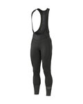 ALÉ Cycling long bib trousers - R-EV1 CLIMA WARM - black