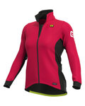 ALÉ Cycling thermal jacket - R-EV1 FUTURE WARM - pink
