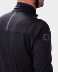 ALÉ Cycling thermal jacket - R-EV1 FOUR SEASON - black