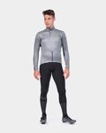 ALÉ Cycling thermal jacket - R-EV1 FOUR SEASON - grey