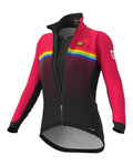ALÉ Cycling thermal jacket - PR-S BRIDGE - red