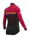 ALÉ Cycling thermal jacket - PR-S BRIDGE - red