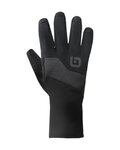 ALÉ Cycling long-finger gloves - BLIZZARD - black