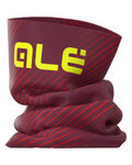 ALÉ Cycling neckwarmer - ACCESSORI STORM - red/bordeaux