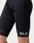 ALÉ Cycling bib shorts - PR-R SELLA PLUS - black/white