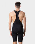 ALÉ Cycling bib shorts - PR-R SELLA PLUS - black/white