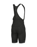 ALÉ Cycling bib shorts - PR-R SELLA PLUS - black