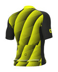 ALÉ Cycling short sleeve jersey - PR-R SQUARE - yellow