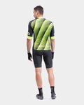 ALÉ Cycling short sleeve jersey - PR-R SQUARE - yellow