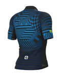 ALÉ Cycling short sleeve jersey - PR-S CHECKER - blue