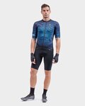ALÉ Cycling short sleeve jersey - PR-S CHECKER - blue