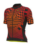 ALÉ Cycling short sleeve jersey - PR-S CHECKER - red
