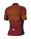 ALÉ Cycling short sleeve jersey - PR-S CHECKER - red