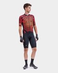 ALÉ Cycling short sleeve jersey - PR-S CHECKER - red