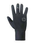 ALÉ Cycling long-finger gloves - ACCESSORI SPIRALE PLUS - black