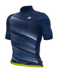 ALÉ Cycling short sleeve jersey - PR-R GREEN SPEED - blue